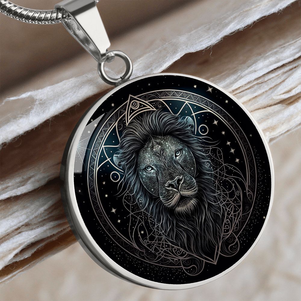 astrology necklace Leo