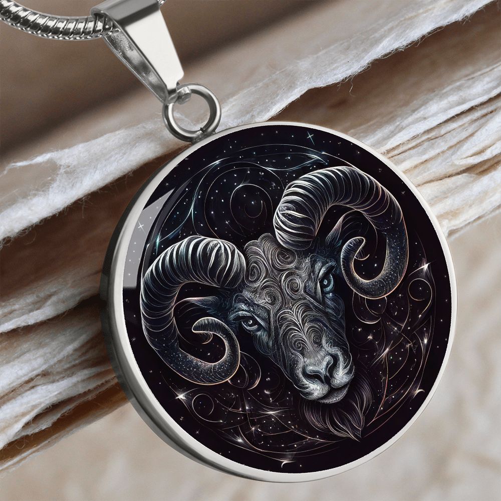 Personalized Zodiac Necklaces - Aries